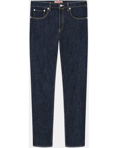 KENZO Bara Slim-fit Jeans - Blue