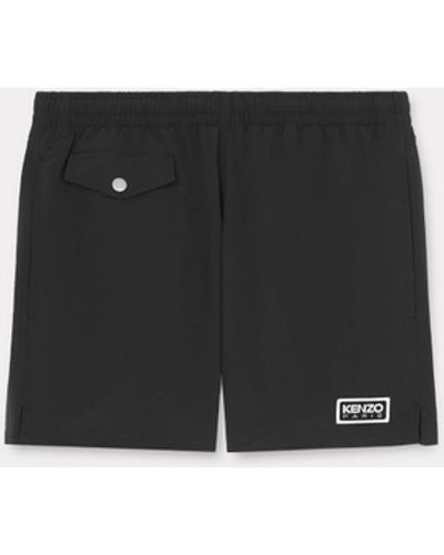 KENZO Classic Swim Trunk - Black