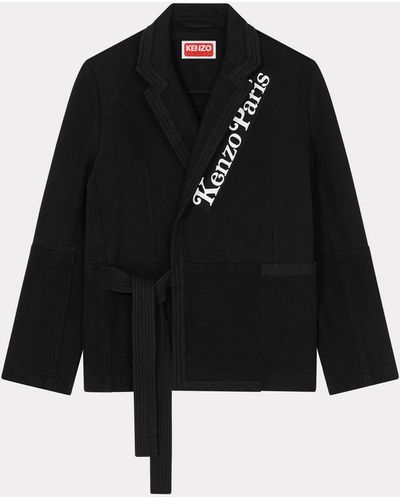 KENZO ' By Verdy' Kimono Blazer - Black