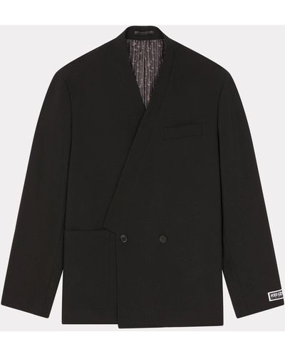 KENZO Kimono Suit Jacket - Black