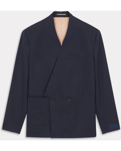 KENZO Tailored Kimono Jacket - Blue