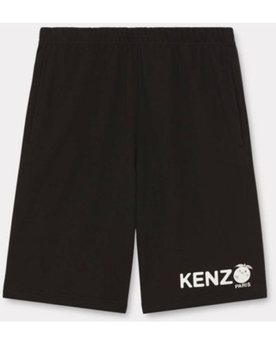 KENZO Klassische Shorts " Orange" - Schwarz