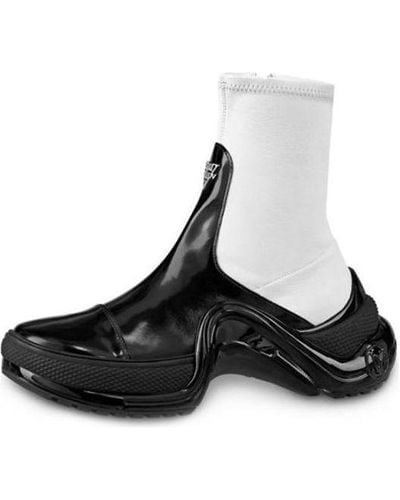 Louis Vuitton Lv Archlight High-top Sports Shoes - Black
