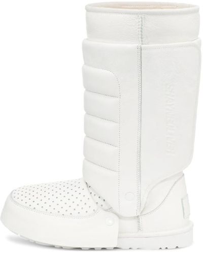 UGG X Shayne Oliver So Armourite Greaves Boots - White