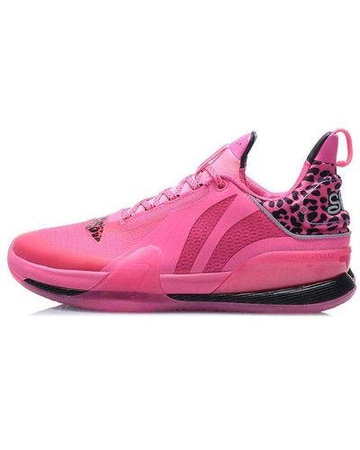 Li-ning Speed Vii 7 Premium Basketball Shoes - Pink