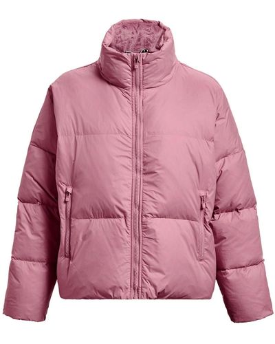 Under Armour Coldgear Infrared Down Puffer Jacket - Pink