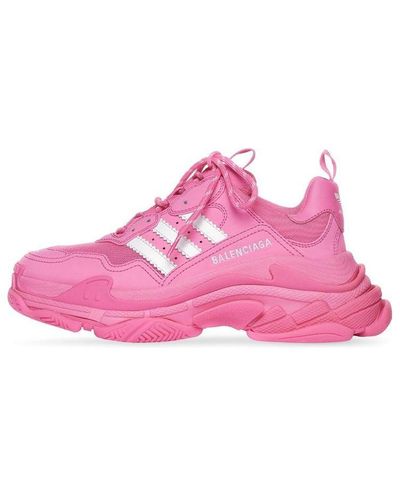 Balenciaga Triple S Sneaker X Adidas - Pink