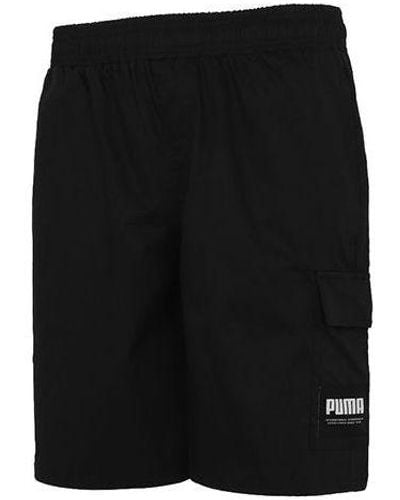 PUMA Cargo Shorts - Black