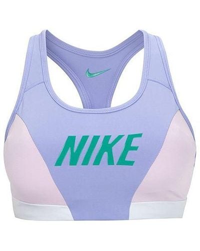 Nike Dri-fit Swoosh Medium Support - Purple