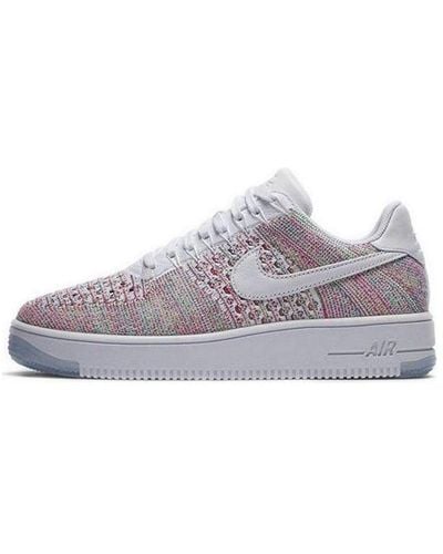 Nike Air Force 1 Flyknit Low - White