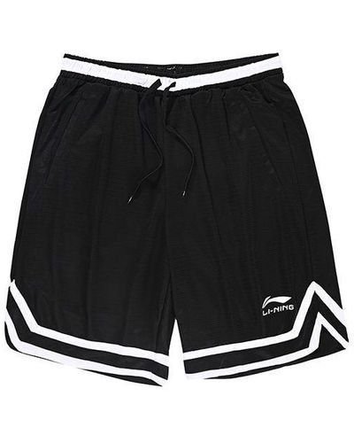 Li-ning Dna Logo Basketball Shorts - Black