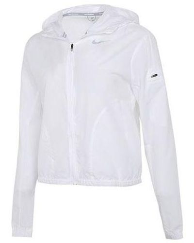 Nike As W Nk Imp Lght Jkt Jacket Hd - White