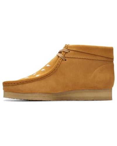 Clarks X Vandy The Pink Wallabee Boots - Brown
