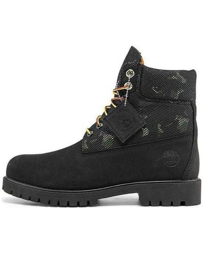 Timberland Heritage 6 Inch Boot - Black