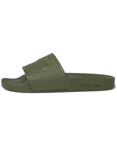 adidas Originals Shmoofoil Slides - Green