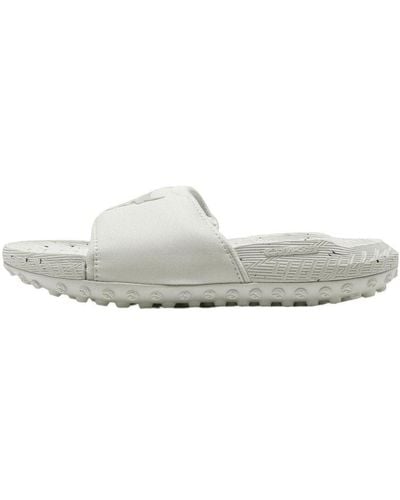 Under Armour Project Rock 3 Slide - White
