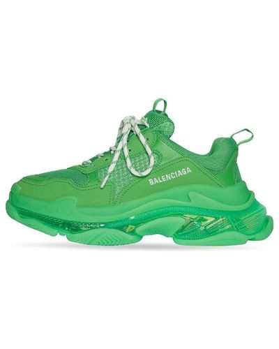 Buy Balenciaga men triple s green sneakers for $1,040 online on SV77,  536737/W2FA1/3510