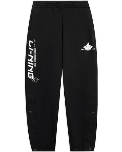 Li-ning Jimmy Butler Logo Sweatpants - Black