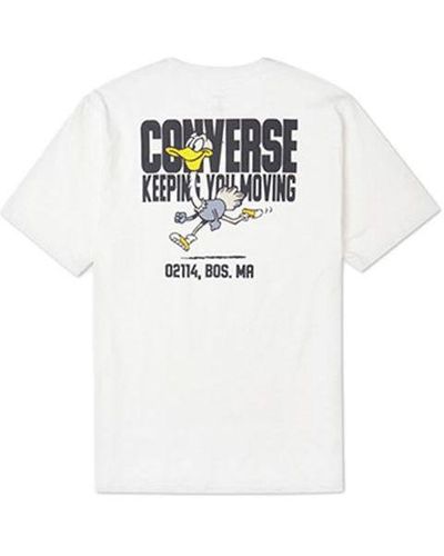 for off Online Converse T-shirts Lyst to up Men | 55% Sale |