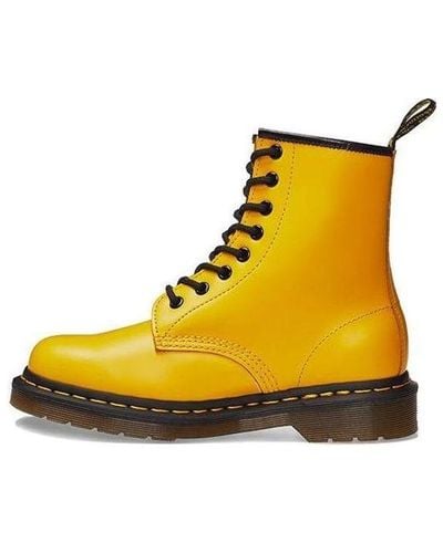 Dr. Martens 1460 Colorful Series 8 Martin Boots Couple Style - Yellow