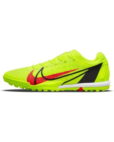 Nike Zoom Vapor 14 Pro Tf Turf Soccer Shoes Yellow