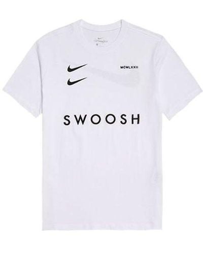 Nike Sportswear Swoosh Sports Short Sleeve - White
