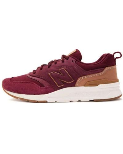 New Balance 997 Sneakers - Red