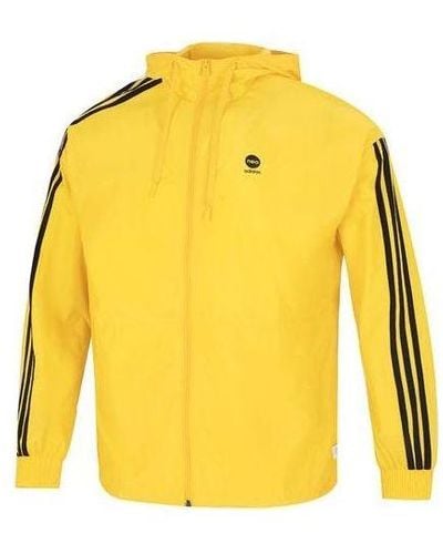 adidas Neo Essentials Windbreaker Jackets - Yellow