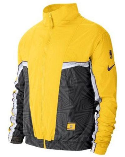 Nike Lakers City Edition Sports Jacket - Yellow