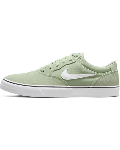 Nike Sb Chron 2 Low Top Casual Skateboarding Shoes - Green