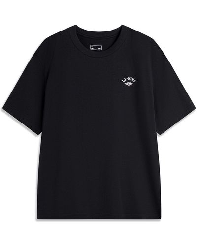 Li-ning Small Logo T-shirt - Black