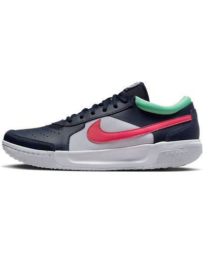 Nike Court Zoom Lite 3 Hard Court Tennis Shoes - Blue