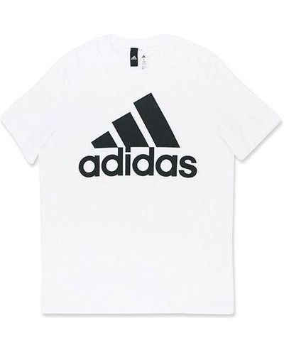 Tenue sportive- Ensemble Adidas T-Shirt + Pantalon Couleur  Blanc/Noir-BO0019 - Sodishop