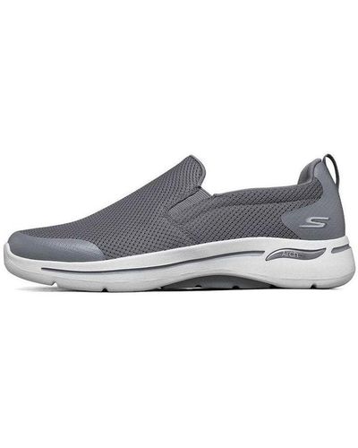 Skechers Go Walk Arch Fit Low-top Running Shoes Gray