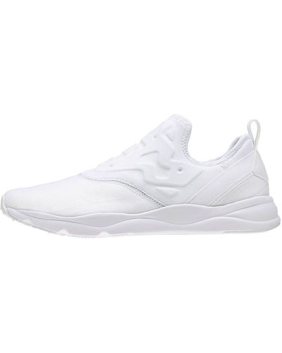 Reebok Furylite Slip-on Arch Running Shoes - White