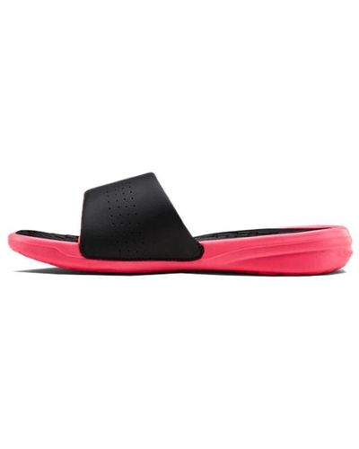 Under Armour Playmaker Fixed Strap Slide - Red