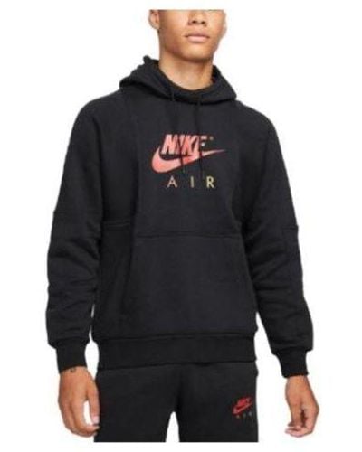 Nike Nsw Air Pullover Hoodie - Black