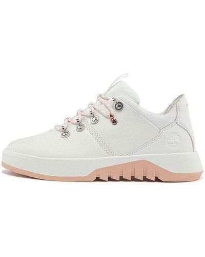 White Timberland Sneakers for Women Lyst