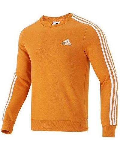 adidas 3s Fl Swt Round Neck Long Sleeves Orange
