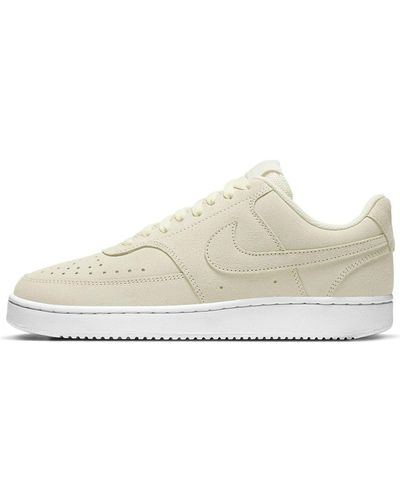 Nike Court Vision Low For Beige - White