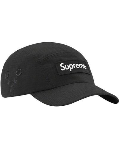 Supreme Ventile Camp Cap - Black