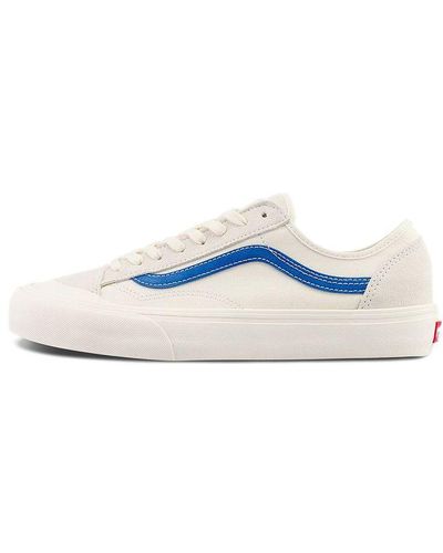 Vans Style 36 Decon Sf Shoes White - Blue