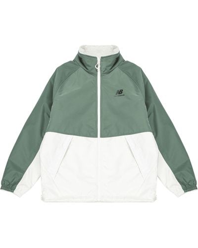 New Balance Sports Warm Reversible Jacket - Green