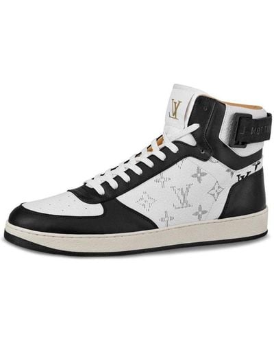 Louis Vuitton Lv Rivoli Ankle Sneakers - Black