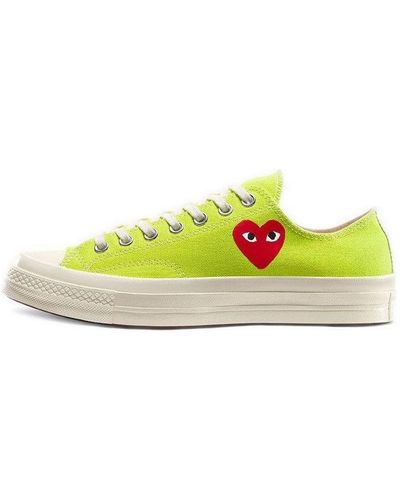 Converse X Comme Des Garcons Play Chuck 70 Low - Yellow