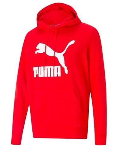 PUMA Essentials Fleece Hoodie - Red