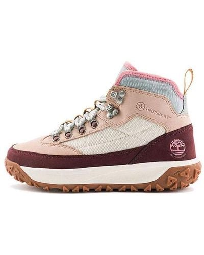 Timberland Greenstride Motion 6 Waterproof Mid Boots - Pink