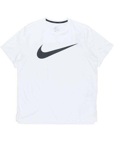 Nike As Nk Top Ss Hpr Dry Hbr - White