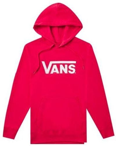 Vans Classic Logo Pullover Couple Style - Pink