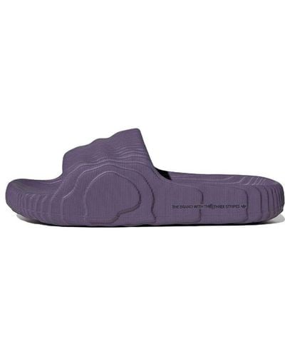 adidas Adilette 22 Slides - Purple